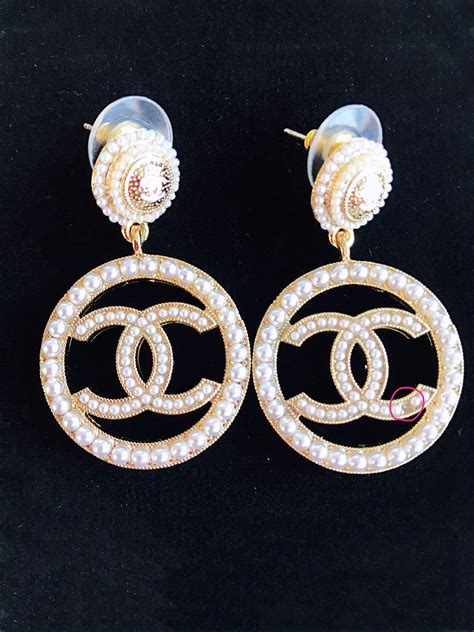 authentic chanel earrings philippines|chanel ring earrings.